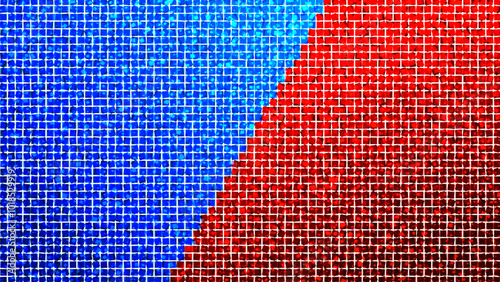 Red vs Blue, Particles Pattern,
 Vector  Background