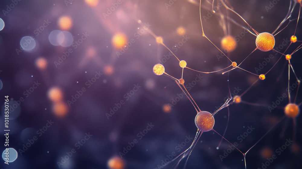 magnified image of biological structure showcasing interconnected cells and particles, illustrating complexity of life at microscopic level. vibrant colors and intricate details evoke sense of wonder magnified image of biological structure showcasing interconnected cells and particles, illustrating complexity of life at microscopic level. vibrant colors and intricate details evoke sense of wonder