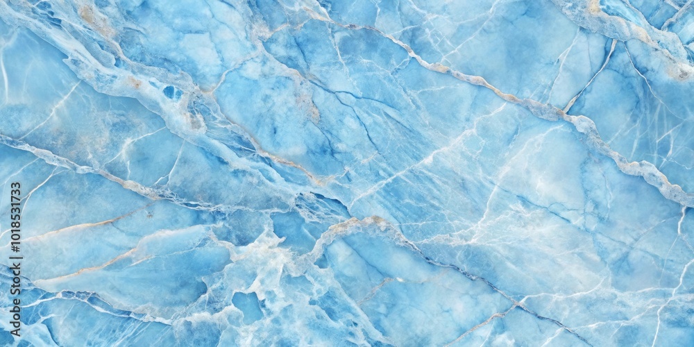 Obraz premium Blue marble tile texture background with elegant pattern and smooth surface, blue, marble, tile, texture, background, elegant