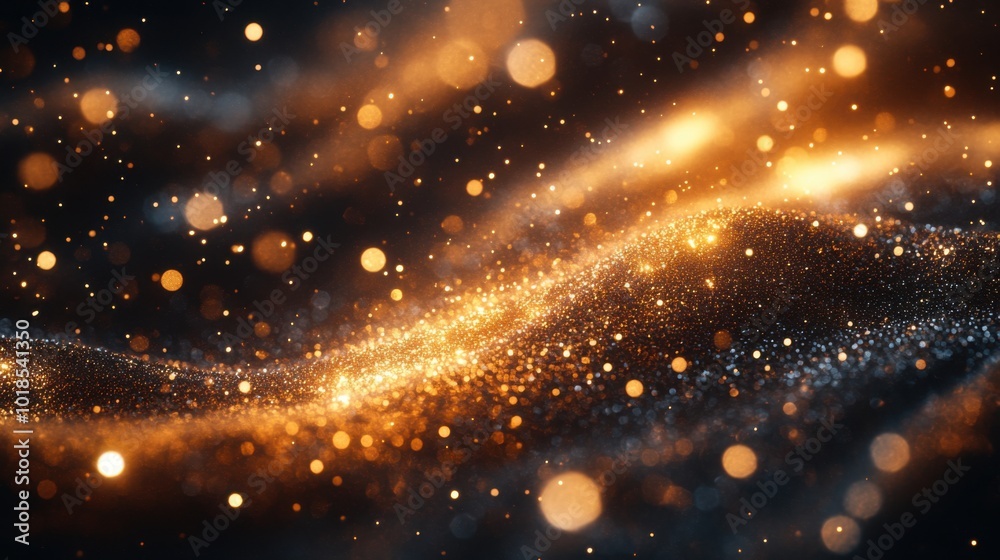 Glittering golden elements, New Year Eve background, festive confetti, subtle sparkle, celebratory vibe. Glittering golden elements, New Year Eve background, festive confetti, subtle sparkle, celebratory vibe.
