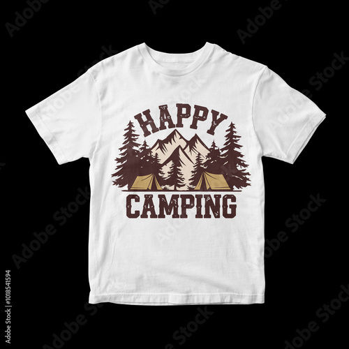 Camping T Shirt design Camping t shirt design free Adventure t shirt design free Teplatte photo