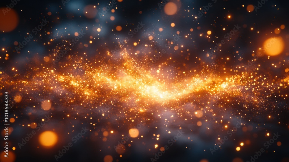Golden fireworks, New Year Eve background, deep navy sky, radiant bursts, dramatic composition. Golden fireworks, New Year Eve background, deep navy sky, radiant bursts, dramatic composition.