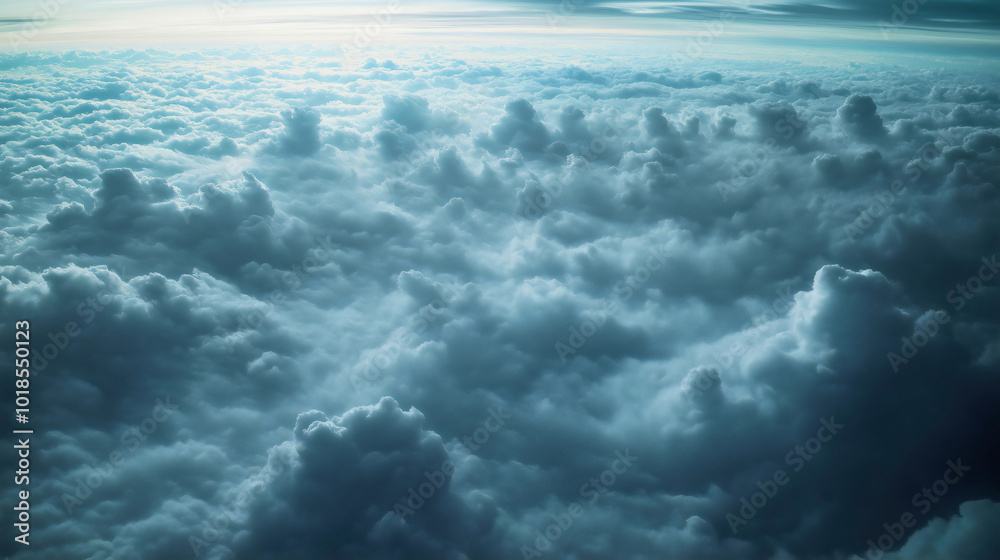 Horizontal cloudy sky full of clouds, signaling rain, a beautiful sight of dense clouds pressed closely together. Horizontal cloudy sky full of clouds, signaling rain, a beautiful sight of dense clouds pressed closely together.