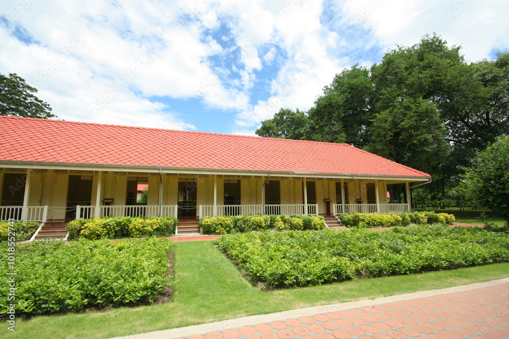 Mrigadayavan Palace of Love and Hope. Location on Cha-am,Phetchaburi province. Mrigadayavan Palace of Love and Hope. Location on Cha-am,Phetchaburi province.