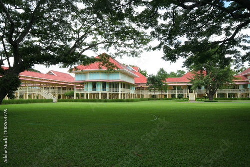 Mrigadayavan Palace of Love and Hope. Location on Cha-am,Phetchaburi province.