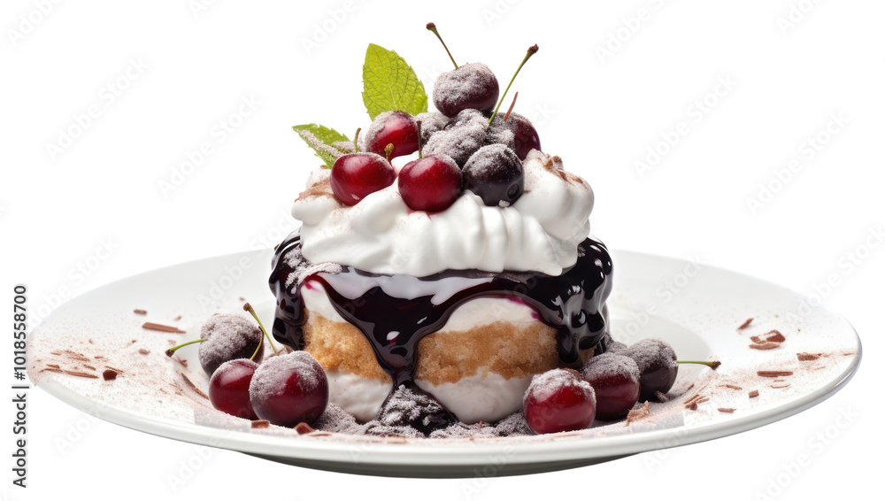 PNG Dessert sundae cream fruit. desktop wallpaper PNG Dessert sundae cream fruit. desktop wallpaper