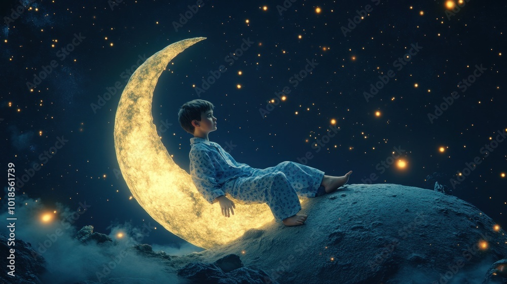 custom made wallpaper toronto digitalChild adventurer on crescent crescent under sky.