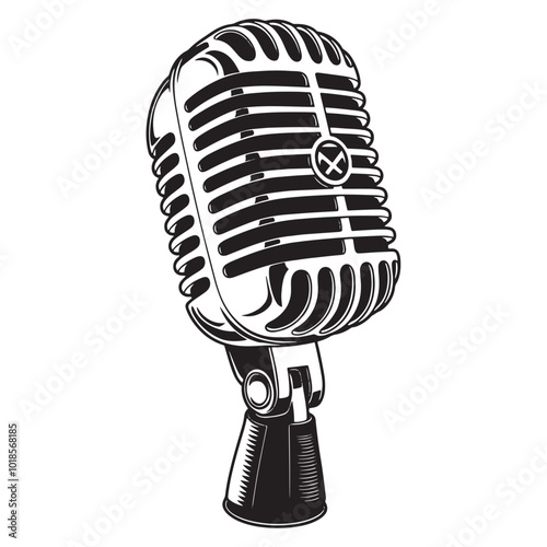 microphone  Silhouette
