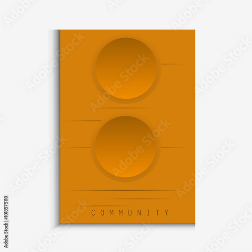 abstract gradient poster background vector. Minimalist style cover template with dynamic perspective 3d geometric shapes collection. Ideal design for social media, covers, banners, flyers.