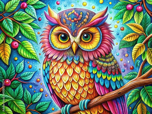 Discover a collection of free owl coloring pages for all ages, providing delightful and imaginative art activities that foster creativity in kids and adults alike. photo