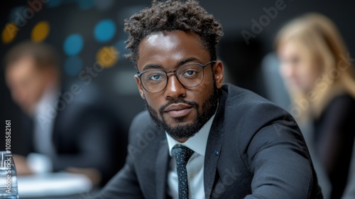 Diverse group of business professionals brainstorming ideas in a meeting, showcasing the benefits of ethnic diversity in business decision-making