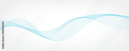 abstract blue wave background