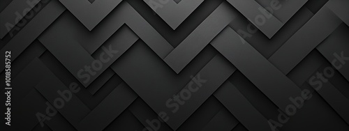 Elegant black chevrons form a striking abstract background, perfect for modern design applications and creative projects.