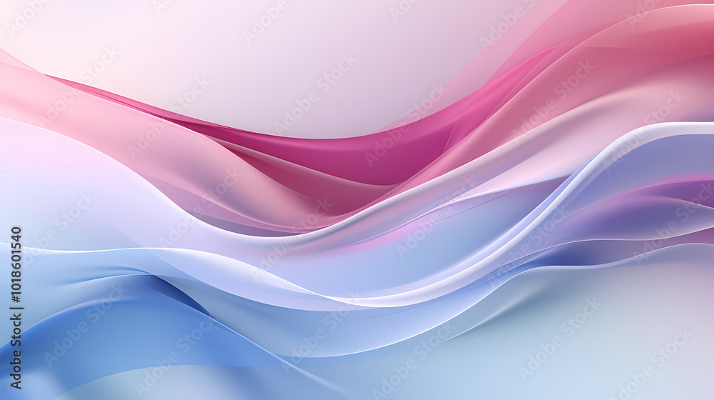 Soft colorful gradient waves background Soft colorful gradient waves background