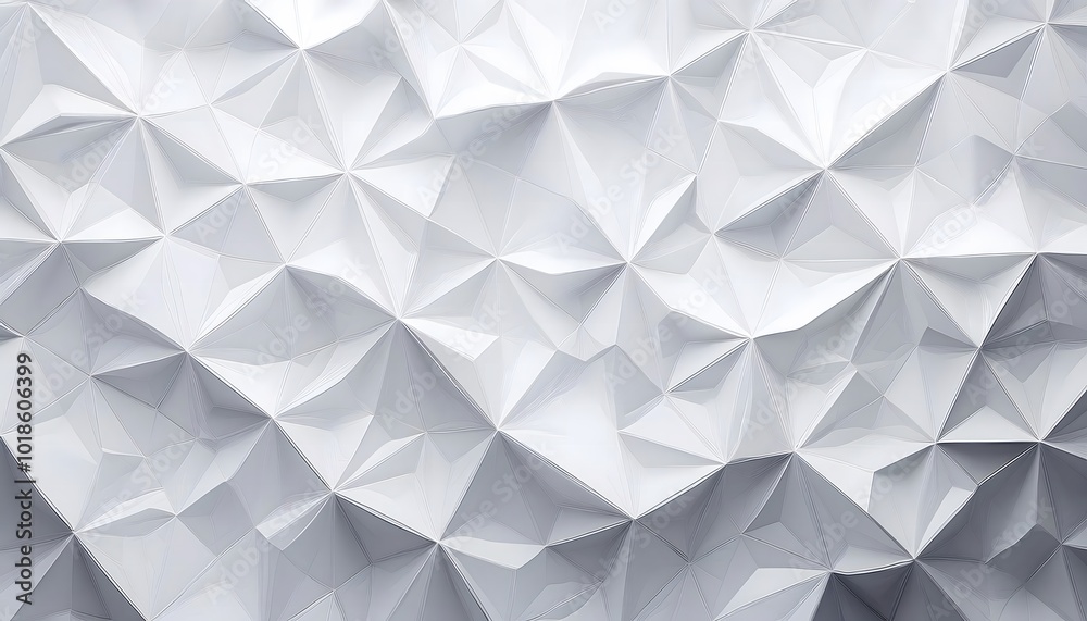 Fototapeta premium a white background with a white geometric pattern.