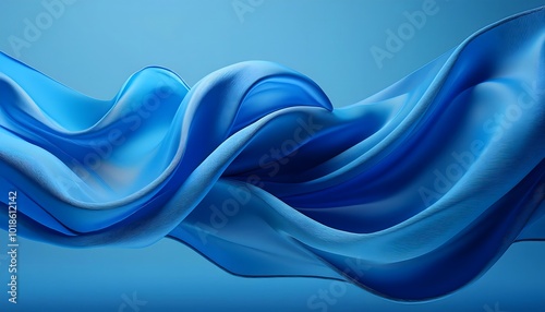 a blue wave liquid abstract background