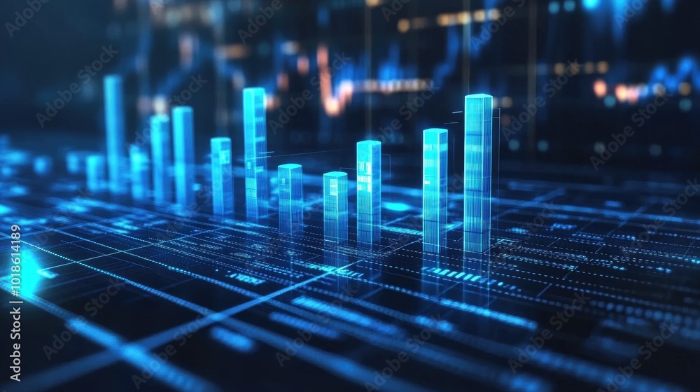 Futuristic Data Visualization and Graphs Futuristic Data Visualization and Graphs