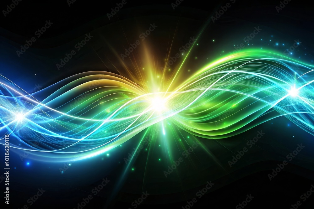 Blue line curve light effect glowing blue magic effect abstract effect of light energy movement Blue line curve light effect glowing blue magic effect abstract effect of light energy movement