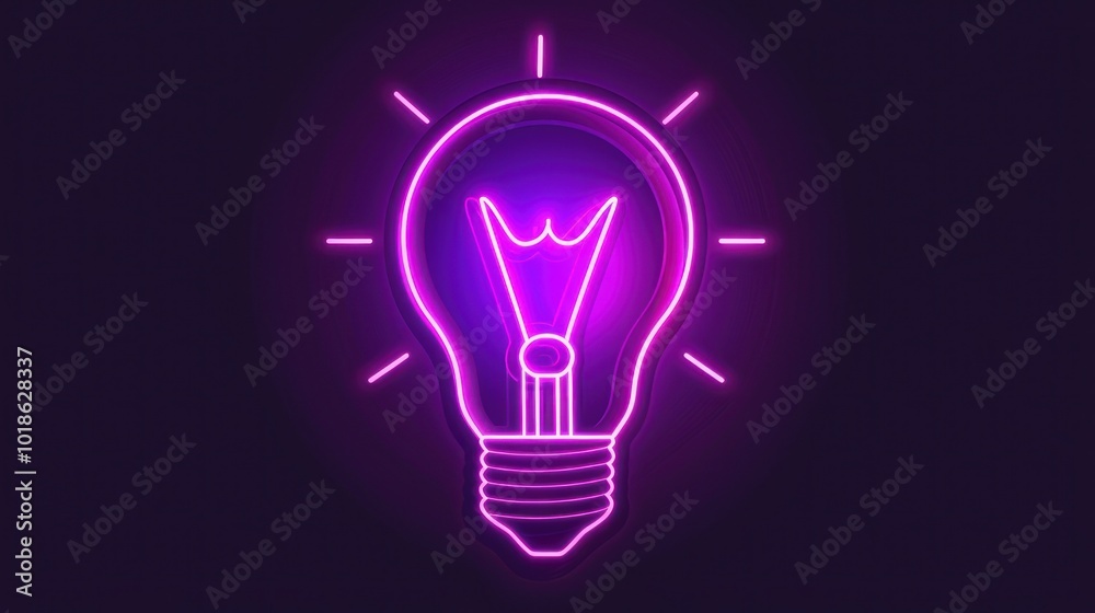 Neon Light Bulb Neon Light Bulb