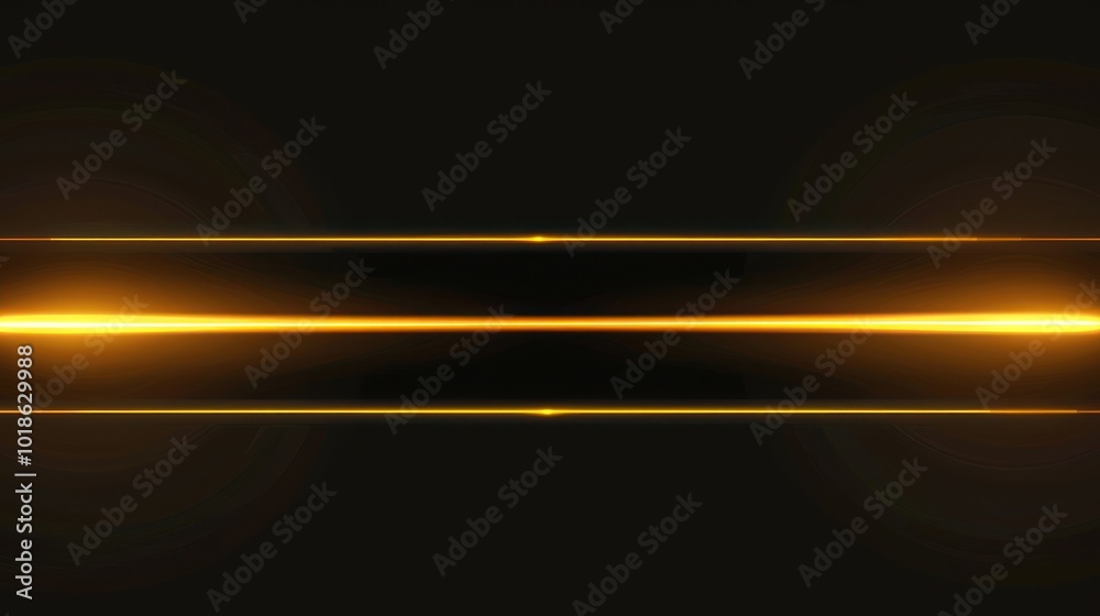Fototapeta premium Abstract Gold Light