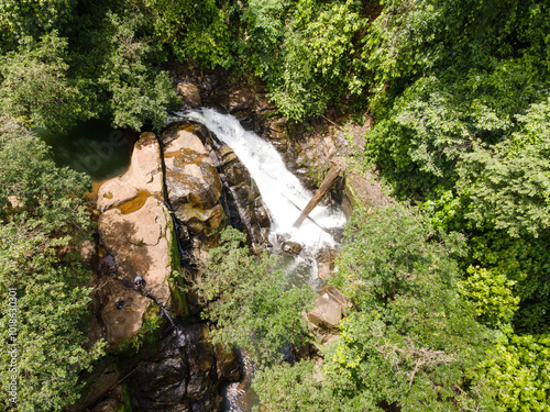 Cascadas En Montañas de Panama