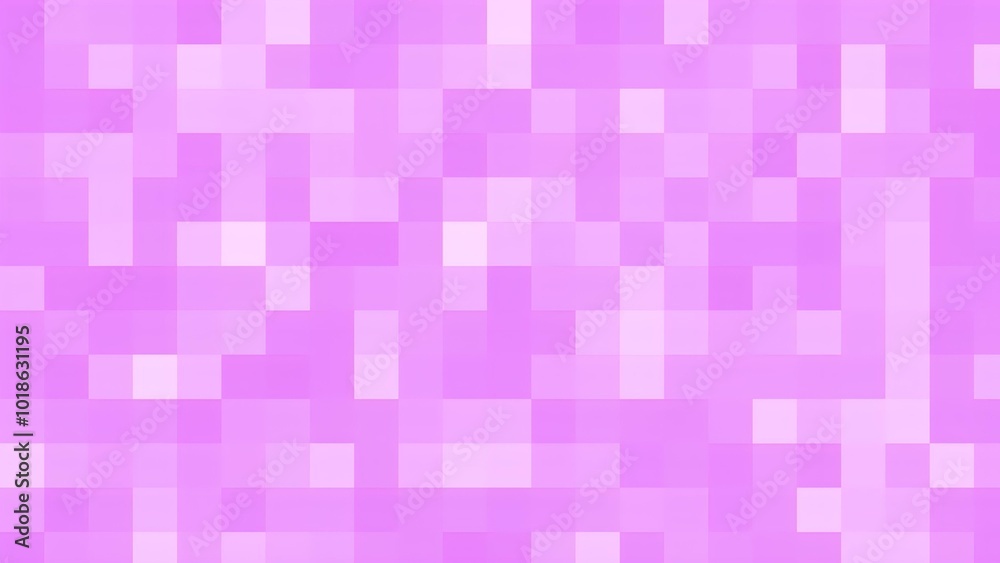 Pink and white pixelated grid background Pink and white pixelated grid background