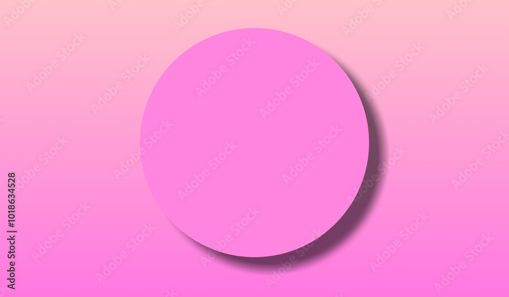 3D pink circular podium top view for product display with pink gradient background mockup 3D pink circular podium top view for product display with pink gradient background mockup