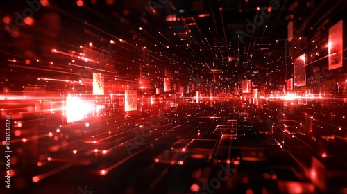 Red cyber monday background with empty space for text   , copy space for text,