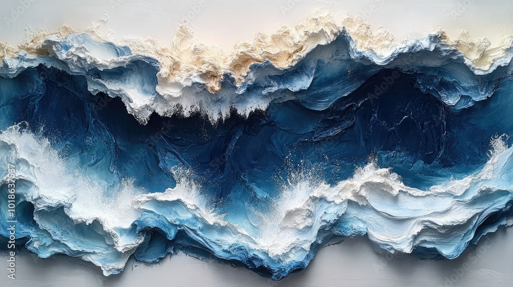 Fototapeta premium Ocean waves