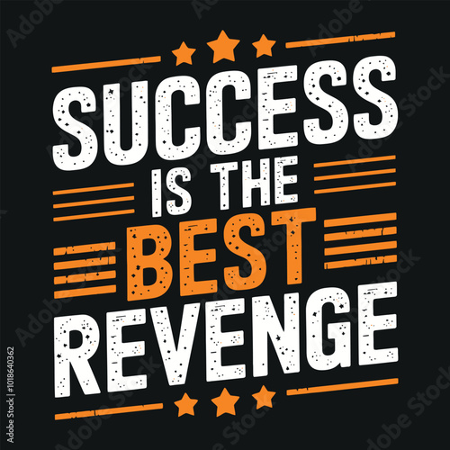 a black background with a quote about success is the best match.