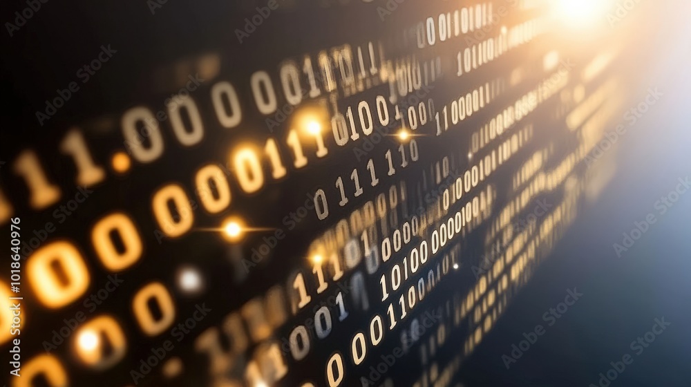 Obraz premium A computer screen with a bunch of numbers on it