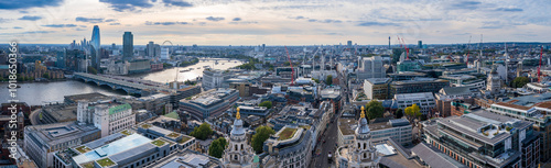 Photograph of London from above