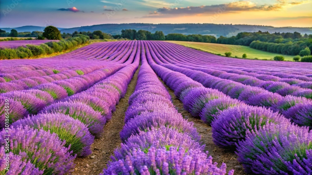 Beautiful lavender fields Beautiful lavender fields