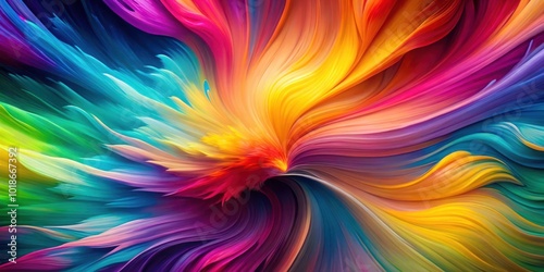 Vibrant Multicolored Abstract Background with Colorful Pattern for Designers and Creatives