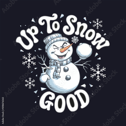 Festive New Year Christmas Lettering Collection Colorful Trendy Seasonal Typography Illustrations