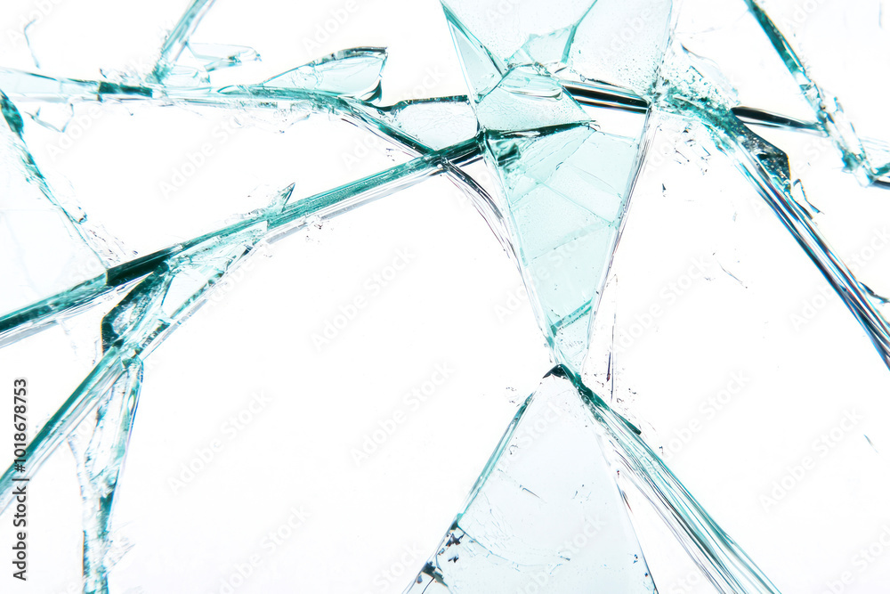 Broken glass background for your images on white. Broken glass background for your images on white.