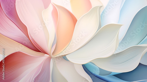 Elegant abstract petals background
