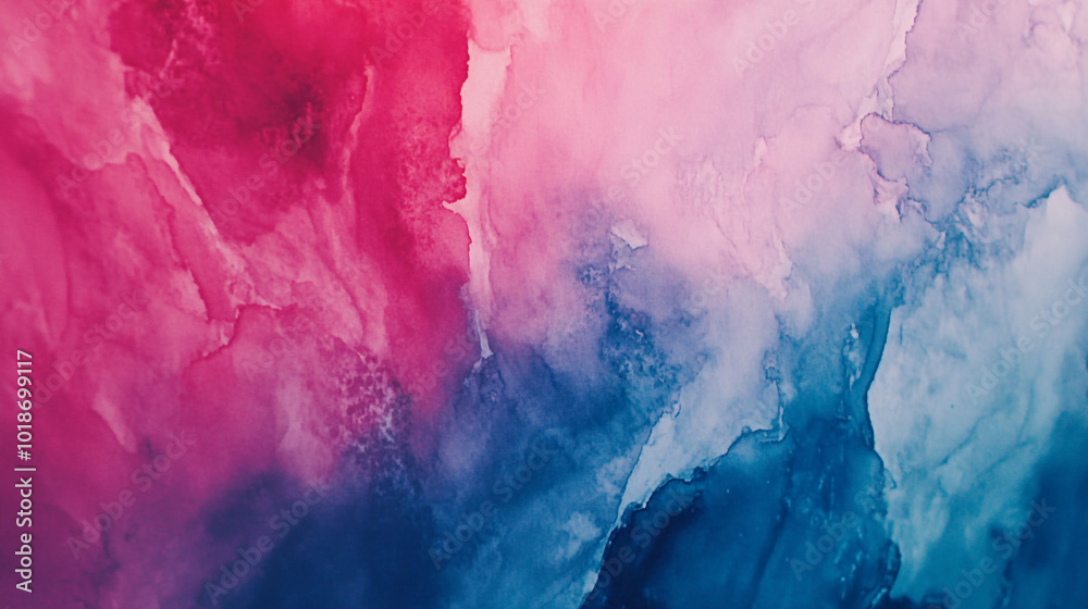 Obraz premium Colorful abstract artwork with pink and blue hues showcasing fluid dynamics in an artistic design