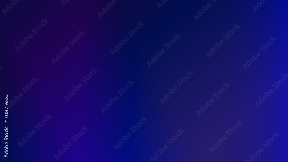 abstract mesmerizing background with a dark blue night sky gradient. A blurred midnight spectrum transitions from deep violet indigo to light blue shades, complemented by a grainy texture