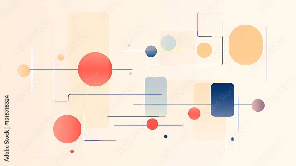Geometric decorative abstract background Geometric decorative abstract background