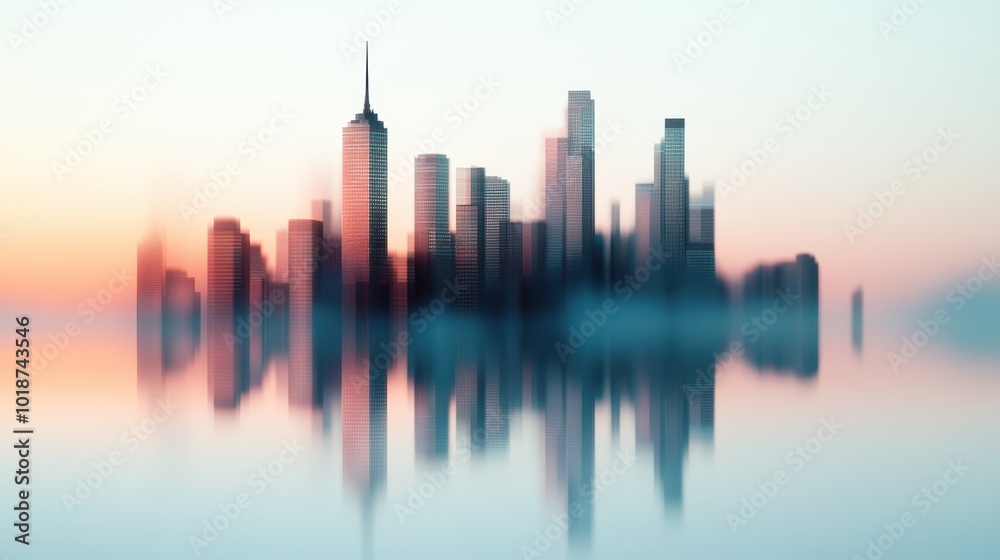 A blurry image of a city skyline with obscured details, emphasizing the sense of scale and highlighting the feeling of being lost in a vast and complex urban environment. A blurry image of a city skyline with obscured details, emphasizing the sense of scale and highlighting the feeling of being lost in a vast and complex urban environment.
