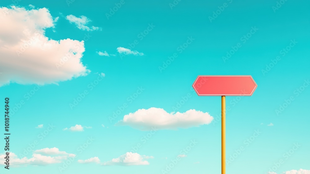 A street sign with the letters blurred, the destination unknown, a journey into the unknown. A street sign with the letters blurred, the destination unknown, a journey into the unknown.