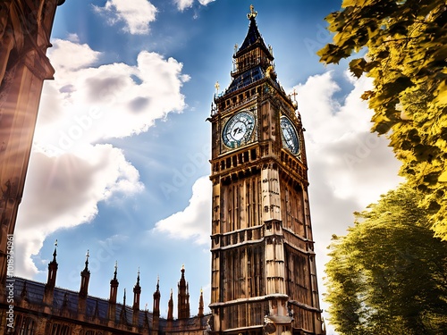 Elizabeth Tower (Big Ben) in London