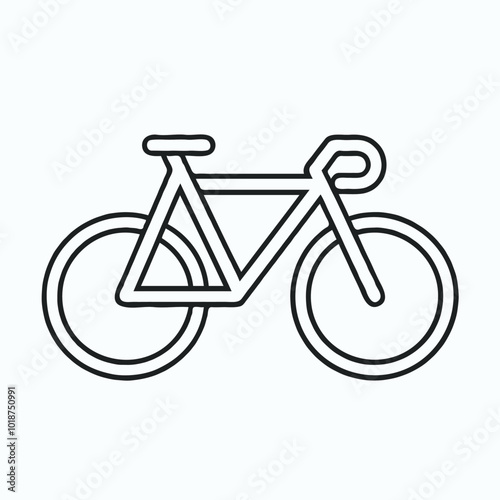 Bicycle icon vector illustration