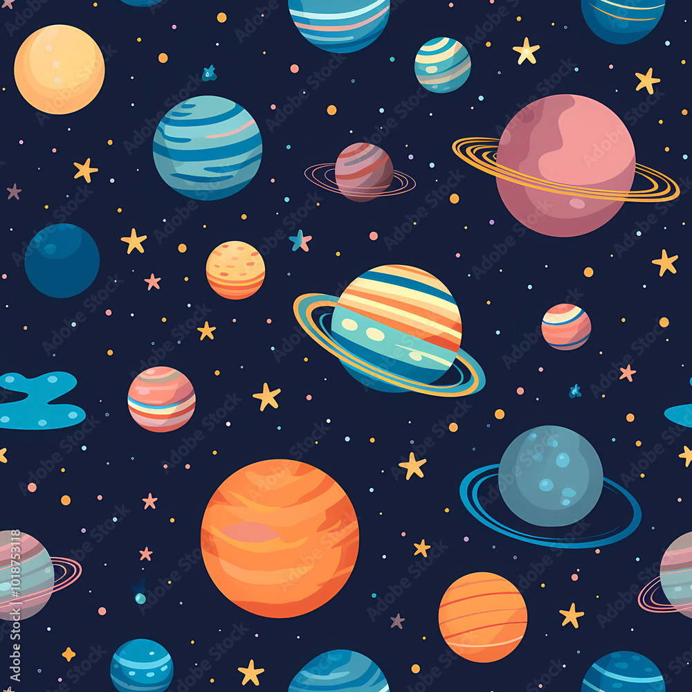 Planet universe pattern Planet universe pattern
