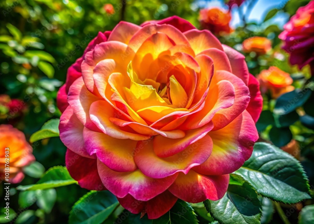 Elegant rose of Luther in full bloom showcasing delicate petals and vibrant colors in nature Elegant rose of Luther in full bloom showcasing delicate petals and vibrant colors in nature