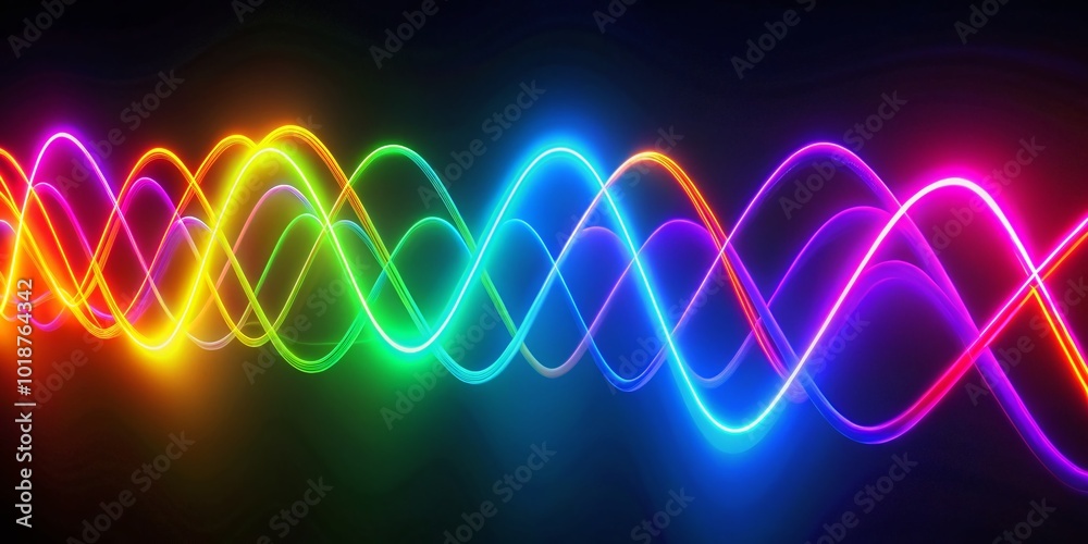 Elegant sine wave graph showcasing mathematical concepts in vibrant colors for educational use Elegant sine wave graph showcasing mathematical concepts in vibrant colors for educational use