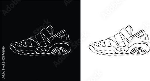 Sport Sneaker Causal Rhinestone Shoes Design. What Enhances Our Beauty by Bearing It Is Very Comfortable.