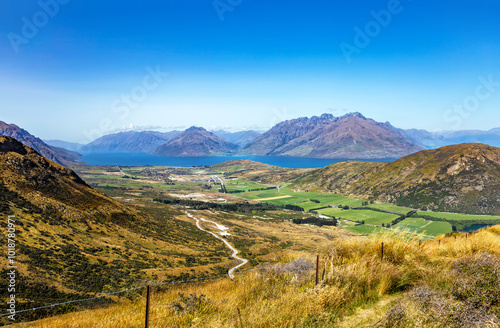 Lake Wakatipu, Queenstown, Otago, South Island, New Zealand, Oceania.