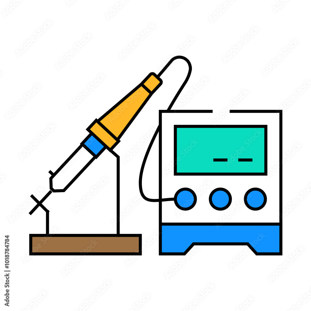 electronic tools electronics line icon vector. electronic tools electronics sign. isolated symbol illustration electronic tools electronics line icon vector. electronic tools electronics sign. isolated symbol illustration